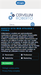 Mobile Screenshot of cervelliniroberto.it